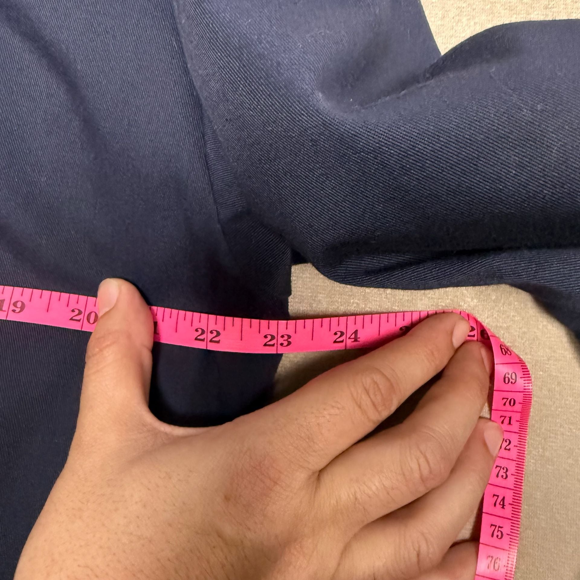 Relco London Navy Harrington Jacket With Red Plaid Lining — image 3 of 6